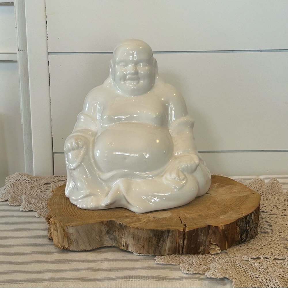 Ceramic Happy Buddha Statue